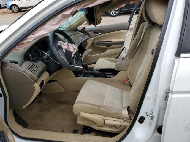 1HGCP26378A136770 - 2008 HONDA ACCORD LX WHITE photo 7