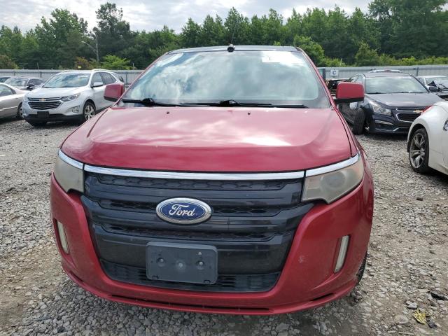 2FMDK4AK0BBA17784 - 2011 FORD EDGE SPORT RED photo 5