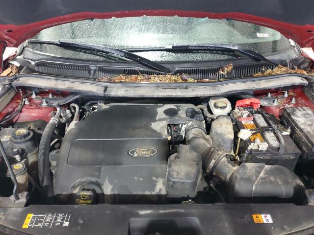 1FM5K8F87EGA80063 - 2014 FORD EXPLORER LIMITED ORANGE photo 12