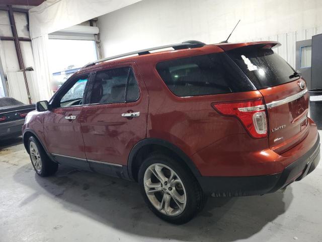 1FM5K8F87EGA80063 - 2014 FORD EXPLORER LIMITED ORANGE photo 2
