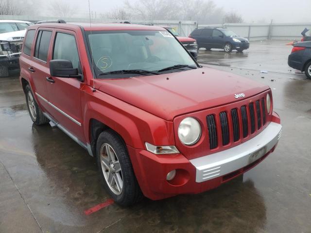 1J8FT48W38D560318 - 2008 JEEP PATRIOT LIMITED RED photo 1