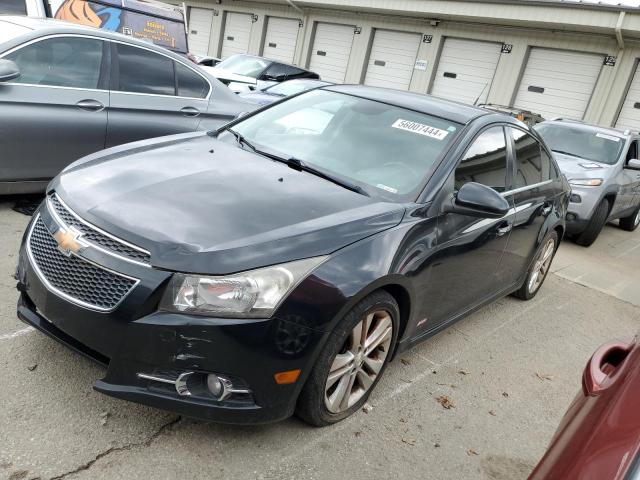 1G1PH5SC7C7356848 - 2012 CHEVROLET CRUZE LTZ BLACK photo 1