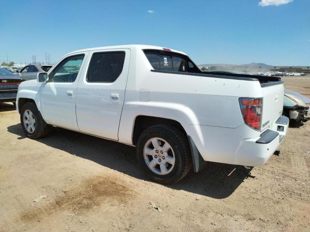 2HJYK16587H532460 - 2007 HONDA RIDGELINE RTL WHITE photo 2