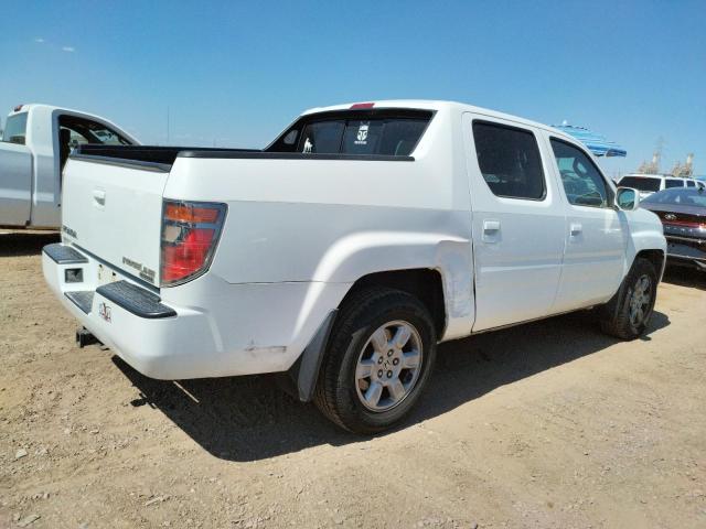 2HJYK16587H532460 - 2007 HONDA RIDGELINE RTL WHITE photo 3