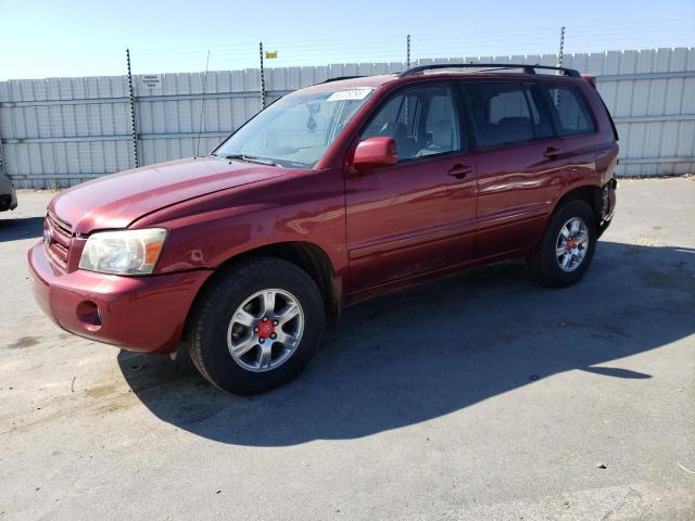 JTEEP21A170213341 - 2007 TOYOTA HIGHLANDER SPORT BURGUNDY photo 1