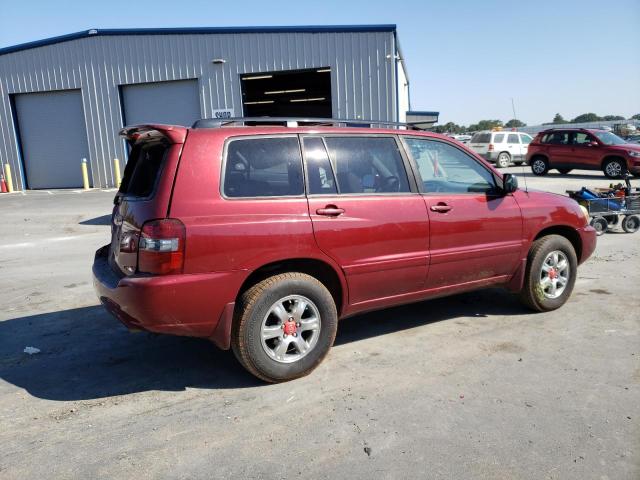 JTEEP21A170213341 - 2007 TOYOTA HIGHLANDER SPORT BURGUNDY photo 3