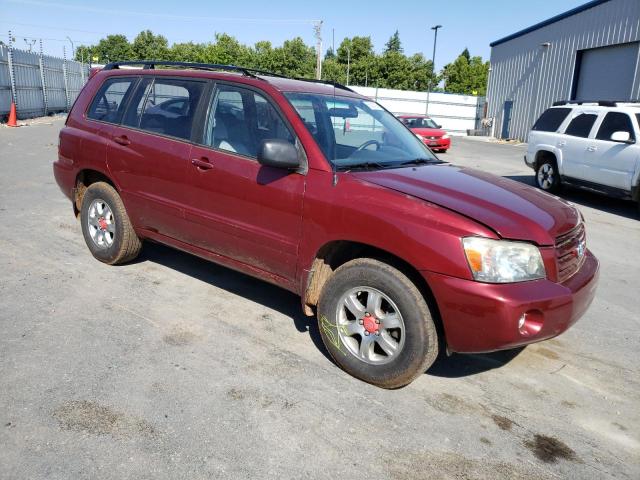 JTEEP21A170213341 - 2007 TOYOTA HIGHLANDER SPORT BURGUNDY photo 4