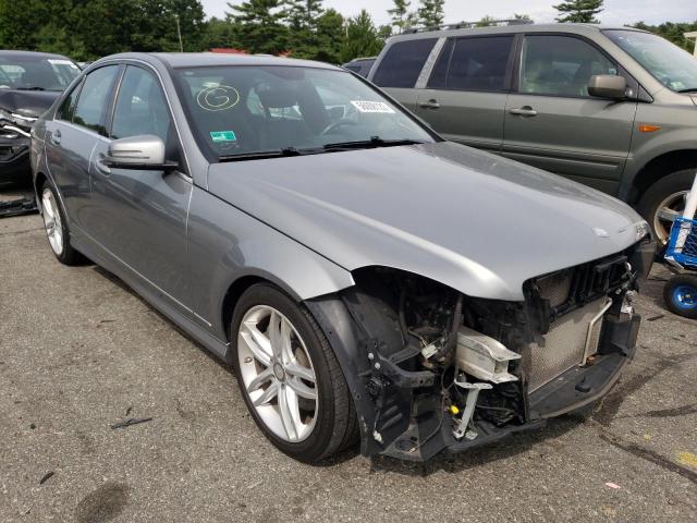 WDDGF8AB7DR264934 - 2013 MERCEDES-BENZ C 300 4MATIC GRAY photo 1