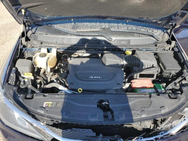 2C4RC1BG7HR524293 - 2017 CHRYSLER PACIFICA TOURING L BLUE photo 12