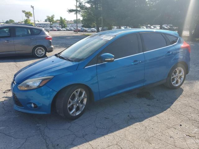 1FAHP3N26CL152707 - 2012 FORD FOCUS TITANIUM BLUE photo 1