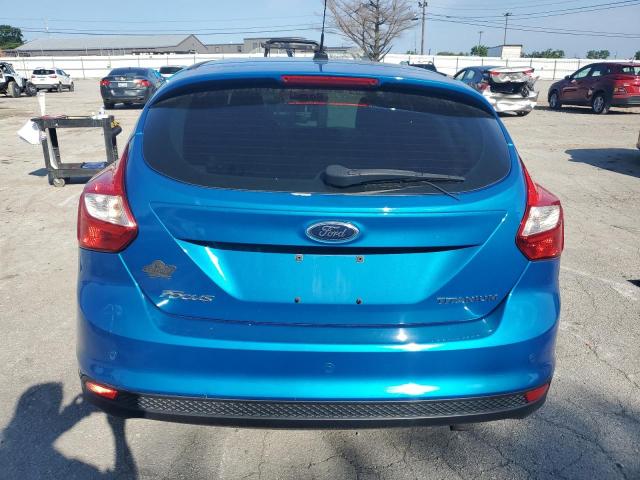 1FAHP3N26CL152707 - 2012 FORD FOCUS TITANIUM BLUE photo 6