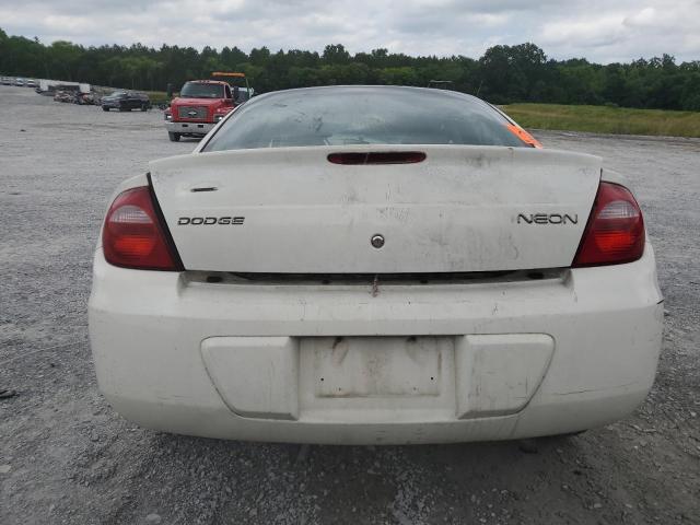 1B3ES26C64D534522 - 2004 DODGE NEON BASE WHITE photo 6