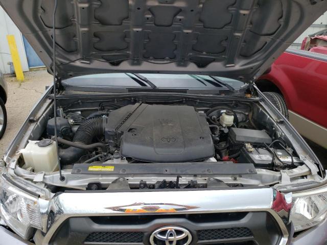 5TFJU4GNXFX086998 - 2015 TOYOTA TACOMA DOUBLE CAB PRERUNNER GRAY photo 11