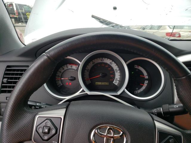 5TFJU4GNXFX086998 - 2015 TOYOTA TACOMA DOUBLE CAB PRERUNNER GRAY photo 9