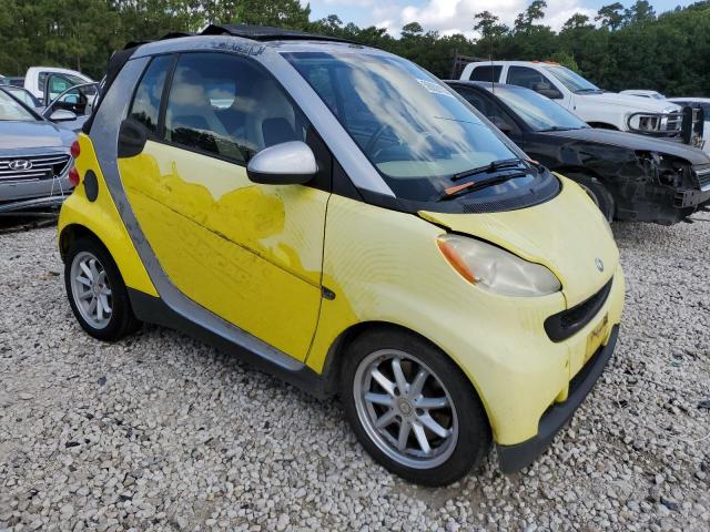 WMEEK31X08K106608 - 2008 SMART FORTWO PUR PASSION YELLOW photo 4