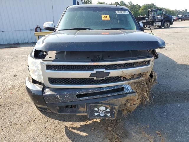 2GCFK13Y971728569 - 2007 CHEVROLET SILVERADO K1500 CREW CAB BLACK photo 5