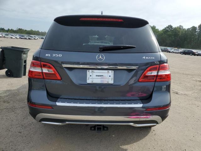 4JGDA5HBXFA566909 - 2015 MERCEDES-BENZ ML 350 4MATIC GRAY photo 6