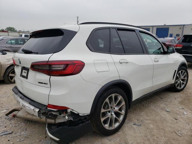 5UXCR6C00L9B84682 - 2020 BMW X5 XDRIVE40I WHITE photo 3