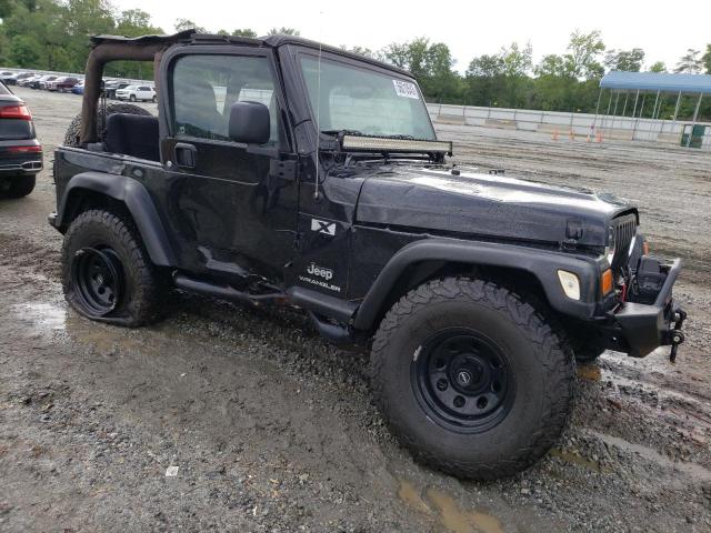 1J4FA39S25P368539 - 2005 JEEP WRANGLER X BLACK photo 4