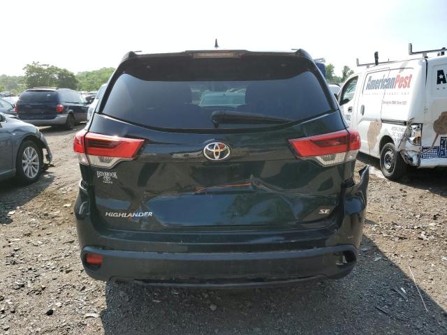 5TDKZRFH6JS536661 - 2018 TOYOTA HIGHLANDER SE BLACK photo 6