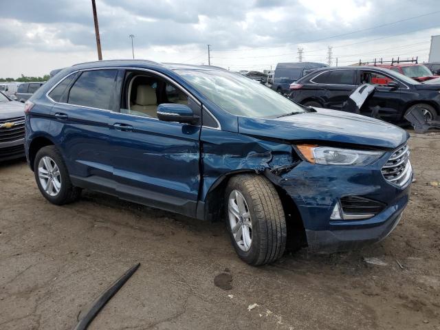 2FMPK4J90LBB37158 - 2020 FORD EDGE SEL BLUE photo 4