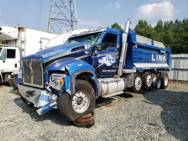 1NKZXPTX9MJ433562 - 2021 KENWORTH CONSTRUCTI T880 BLUE photo 2