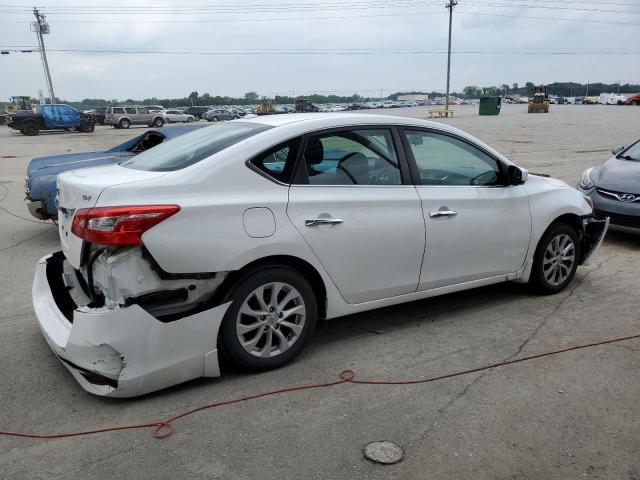 3N1AB7AP4KY360077 - 2019 NISSAN SENTRA 1.8 S WHITE photo 3