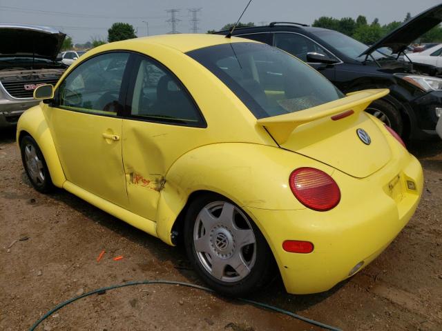 3VWBB61C9WM010656 - 1998 VOLKSWAGEN NEW BEETLE YELLOW photo 2