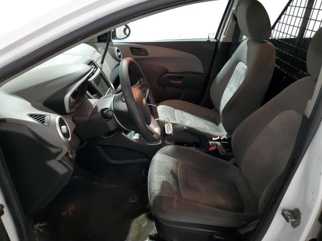 1G1JG6SH0J4131387 - 2018 CHEVROLET SONIC WHITE photo 7