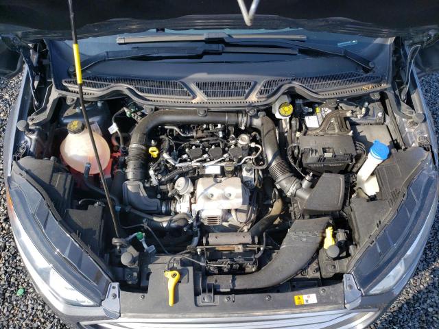 MAJ3P1TE8JC231207 - 2018 FORD ECOSPORT SE GRAY photo 11