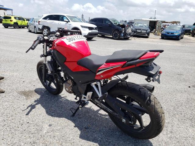 MLHNC5105N5800115 - 2022 HONDA CBR300 R RED photo 3