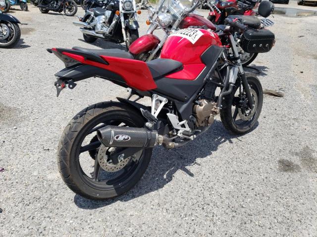 MLHNC5105N5800115 - 2022 HONDA CBR300 R RED photo 4