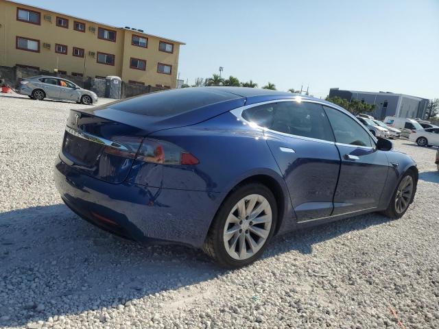 5YJSA1E25HF215893 - 2017 TESLA MODEL S BLUE photo 3