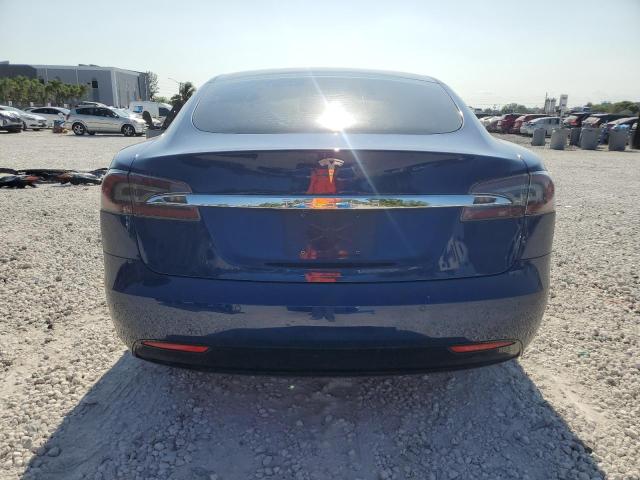 5YJSA1E25HF215893 - 2017 TESLA MODEL S BLUE photo 6