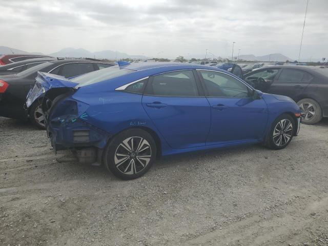 19XFC1F78JE200726 - 2018 HONDA CIVIC EXL ლურჯი ფოტო 3