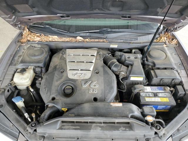 KMHFC46F76A083218 - 2006 HYUNDAI AZERA SE SILVER photo 11