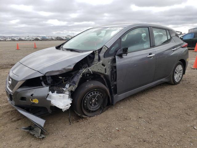 1N4AZ1BV6NC554227 - 2022 NISSAN LEAF S GRAY photo 1