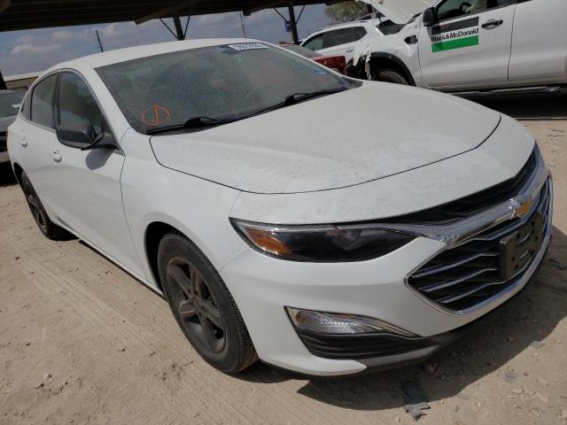 1G1ZB5ST9KF204875 - 2019 CHEVROLET MALIBU LS WHITE photo 1