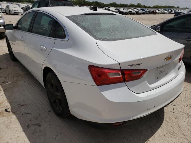 1G1ZB5ST9KF204875 - 2019 CHEVROLET MALIBU LS WHITE photo 3