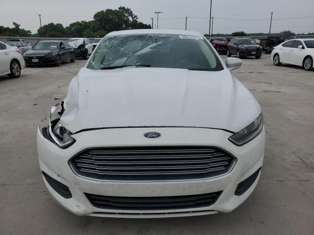 3FA6P0H77DR341396 - 2013 FORD FUSION SE WHITE photo 5