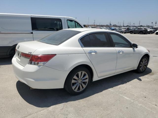 1HGCP3F8XBA025400 - 2011 HONDA ACCORD EXL WHITE photo 3