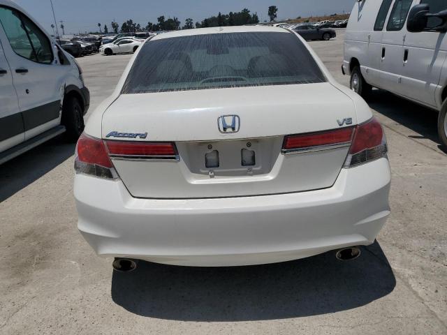 1HGCP3F8XBA025400 - 2011 HONDA ACCORD EXL WHITE photo 6