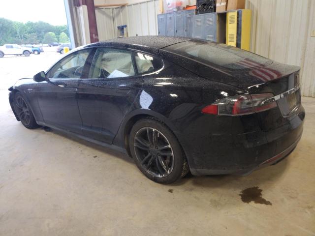 5YJSA1E24FF114261 - 2015 TESLA MODEL S BLACK photo 2