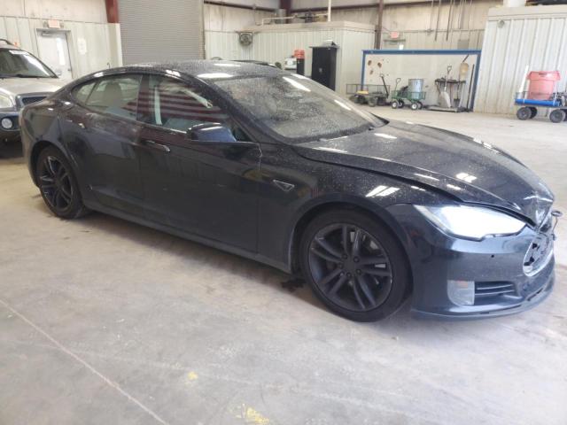 5YJSA1E24FF114261 - 2015 TESLA MODEL S BLACK photo 4