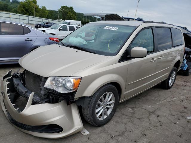 2C4RDGCG3FR586091 - 2015 DODGE GRAND CARA SXT BEIGE photo 2