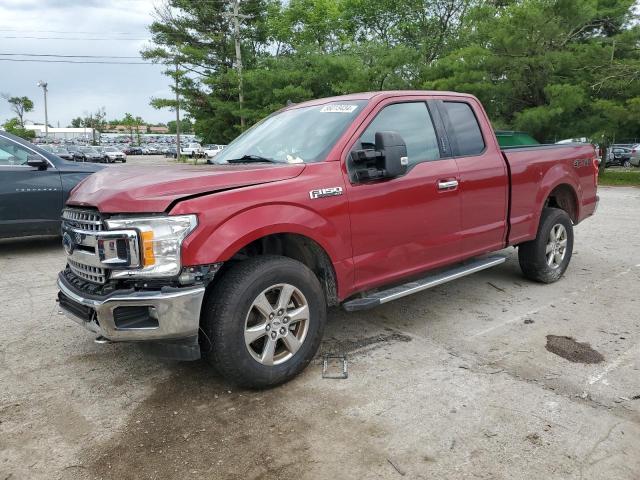 1FTFX1E54KKD55101 - 2019 FORD F150 SUPER CAB BURGUNDY photo 1