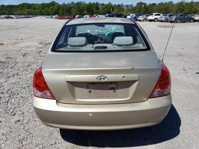 KMHDN46D86U241936 - 2006 HYUNDAI ELANTRA GLS CREAM photo 6