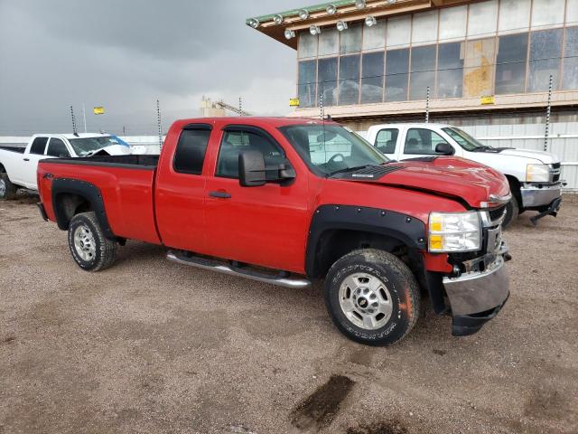 1GC2KXCG4CZ235330 - 2012 CHEVROLET SILVERADO K2500 HEAVY DUTY LT RED photo 4