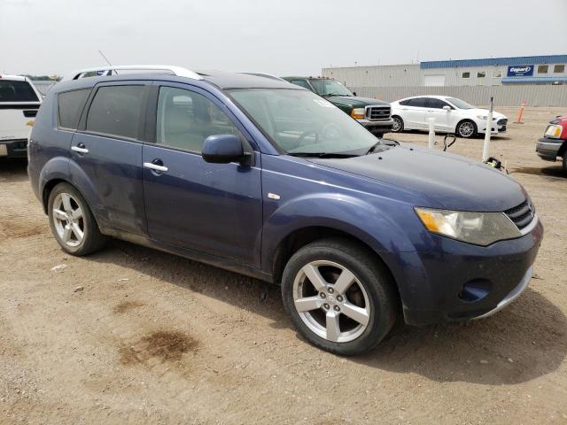 JA4MT41X77Z008432 - 2007 MITSUBISHI OUTLANDER XLS BLUE photo 4