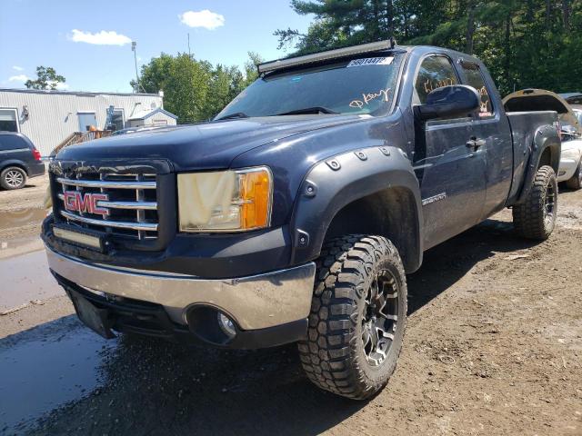 1GTEK19C37E500556 - 2007 GMC NEW SIERRA K1500 BLUE photo 2